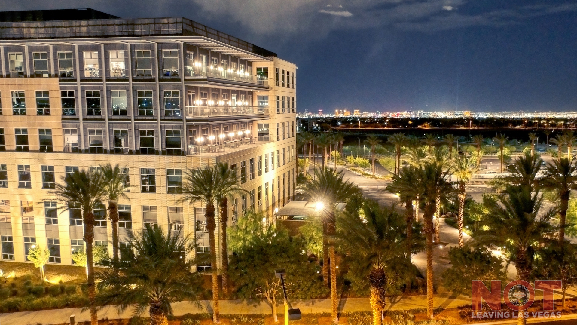 The Las Vegas Strip from Red Rock Casino